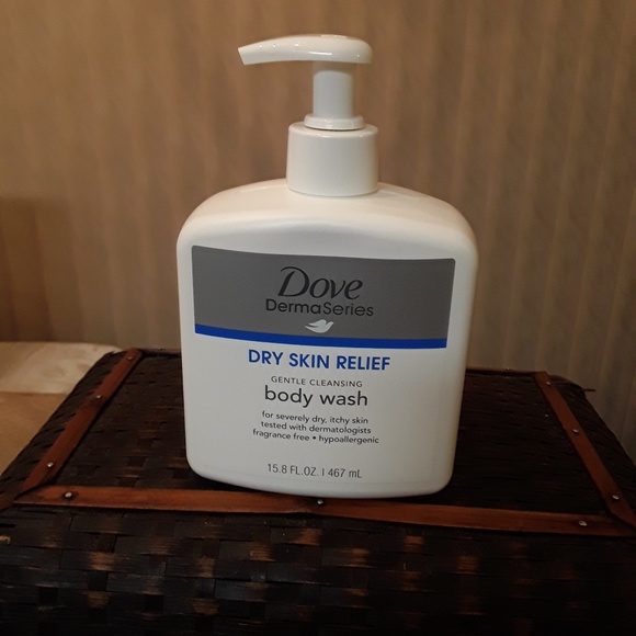 Dove DermaSeries Makeup Fragrance Free Dove Dry Skin Relief Body